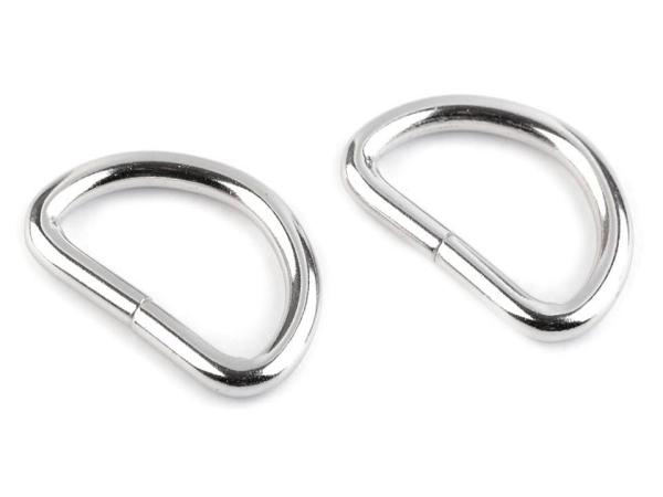 Halbring Breite 32 mm Nickel
